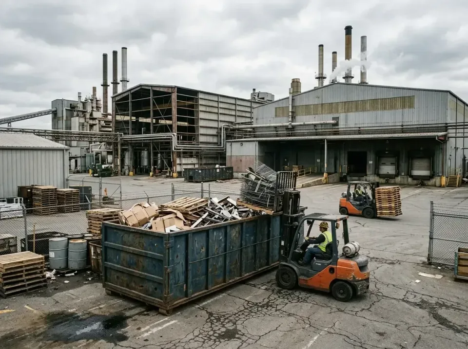 industrial-factory-scrap-conta-003 — frequently asked questions, Cheap Roll-off Dumpster Rentals in Clinton, IN